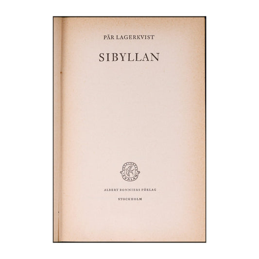 Pär Lagerkvist: Sibyllan