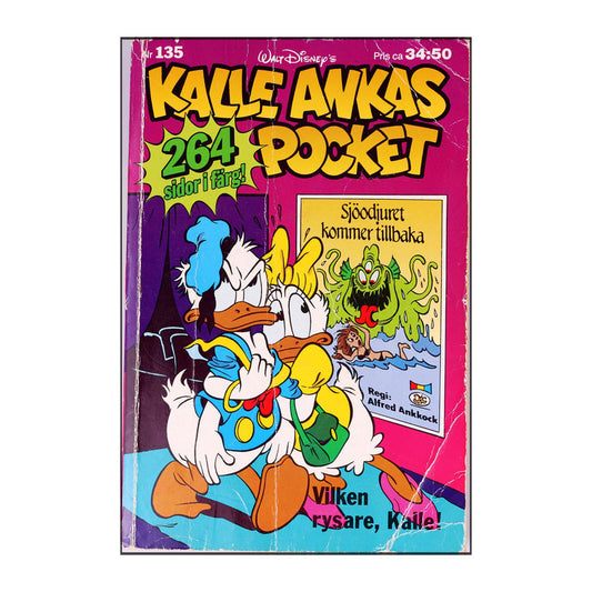 Walt Disney: Kalle Ankas Pocket 135 - Vilken Rysare, Kalle!
