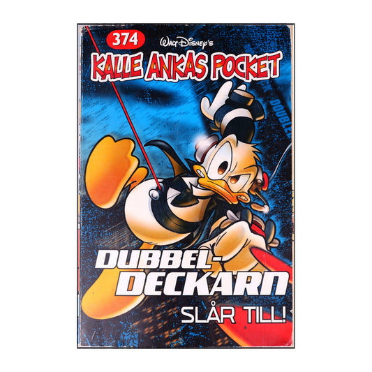 Walt Disney: Kalle Ankas Pocket 374 - Dubbel-Deckarn Slår Till!