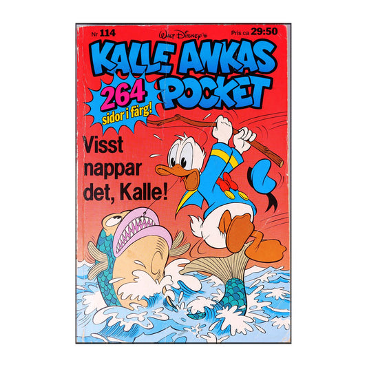 Walt Disney: Kalle Ankas Pocket 114 - Visst Nappar Det, Kalle!