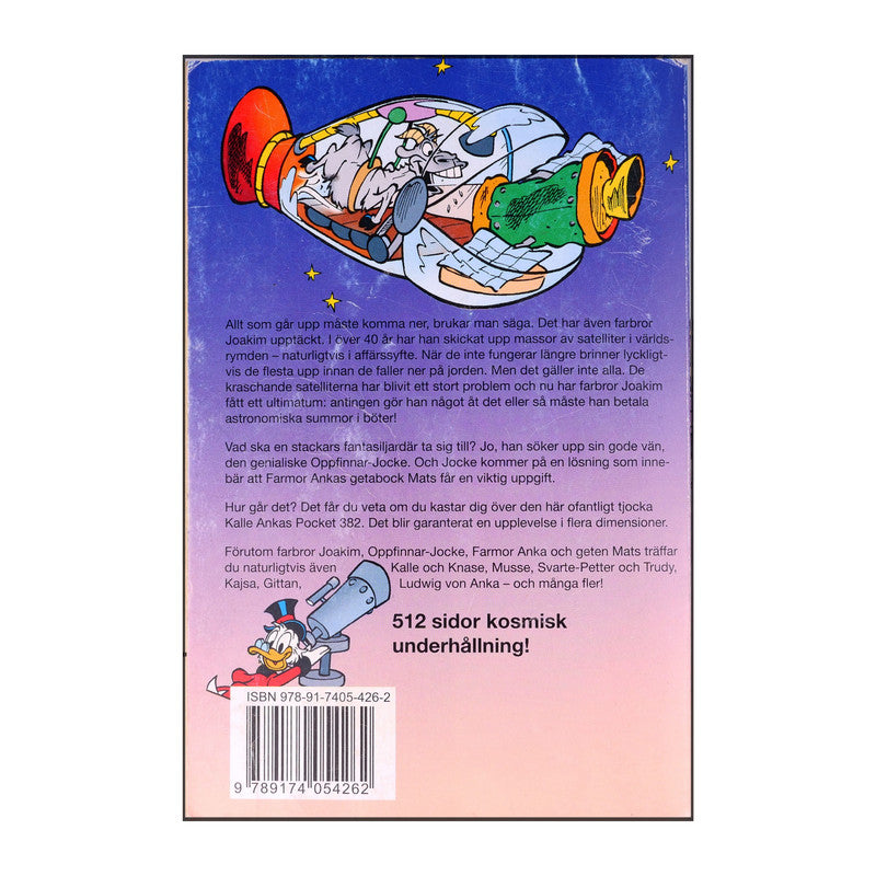 Walt Disney: Kalle Ankas Pocket 382 Dubbel - Äventyr I Rymden