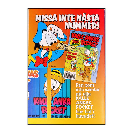 Walt Disney: Kalle Ankas Dubbel Pocket 188 - Du Är Nummer Ett, Kalle!