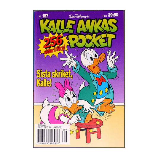 Walt Disney: Kalle Ankas Pocket 187 - Sista Skriket, Kalle!