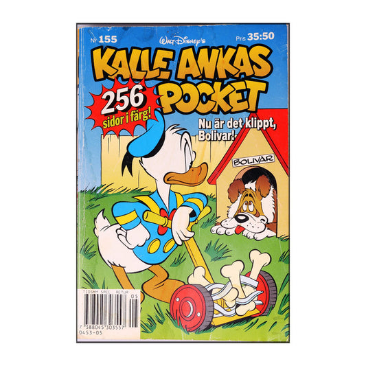 Walt Disney: Kalle Ankas Pocket 155 - Nu Är Det Klippt, Bolivar!