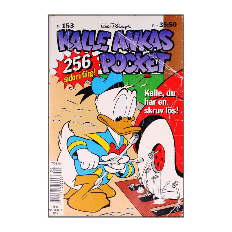 Walt Disney: Kalle Ankas Pocket 153 - Kalle, Du Har En Skruv Lös!