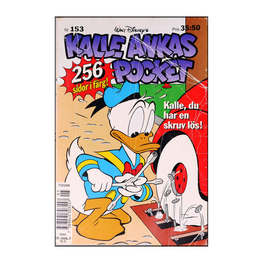 Walt Disney: Kalle Ankas Pocket 153 - Kalle, Du Har En Skruv Lös!