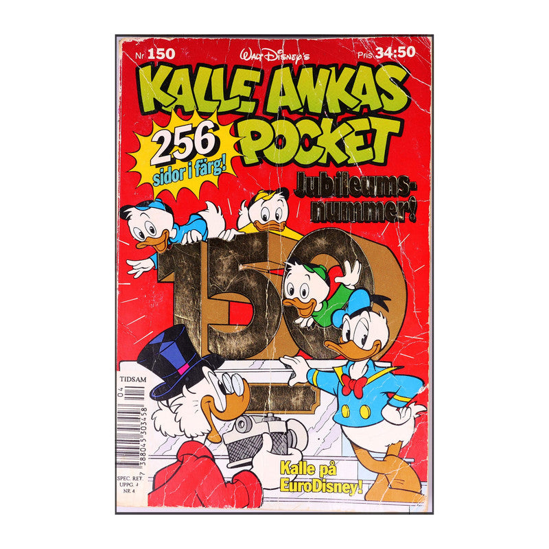 Walt Disney: Kalle Ankas Pocket 150 - Jubileumsnumret!