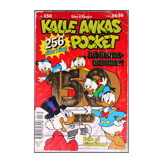Walt Disney: Kalle Ankas Pocket 150 - Jubileumsnumret!