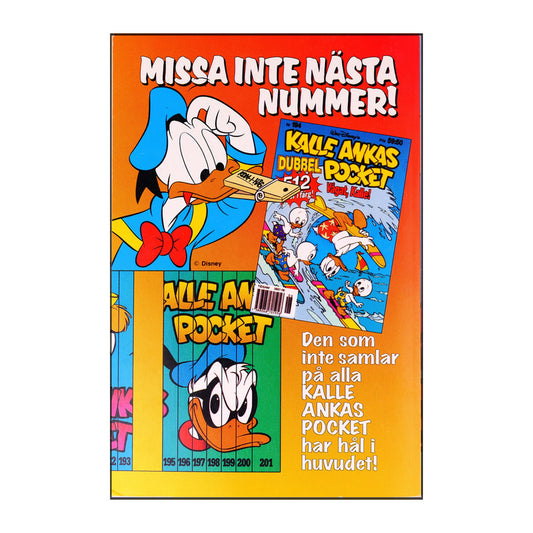 Walt Disney: Kalle Ankas Pocket 193 - Fy För Katten, Kalle!