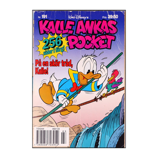 Walt Disney: Kalle Ankas Pocket 191 - På En Skör Tråd, Kalle!
