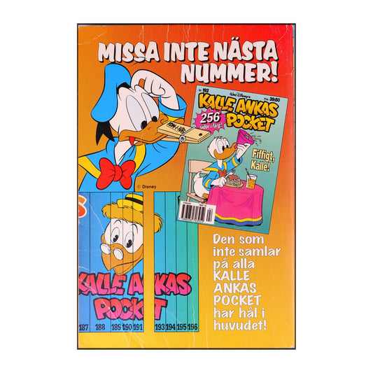 Walt Disney: Kalle Ankas Pocket 191 - På En Skör Tråd, Kalle!