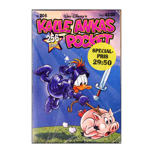 Walt Disney: Kalle Ankas Pocket 206 - Dubbel Pocket