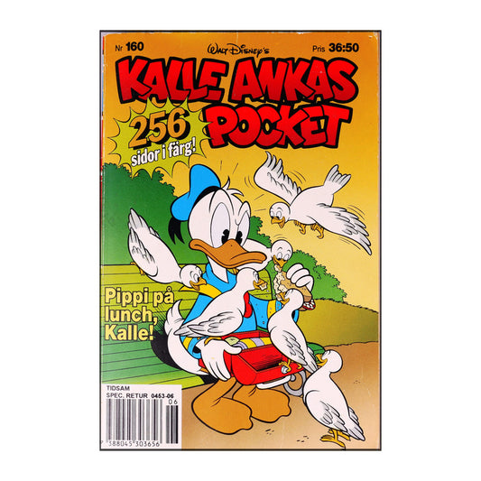 Walt Disney: Kalle Ankas Pocket 160 - Pippi På Lunch Kalle!