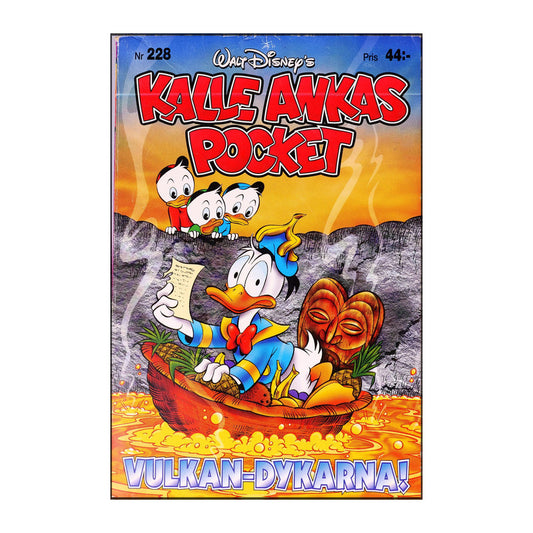Walt Disney: Kalle Ankas Pocket 228 - Vulkan-Dykarna