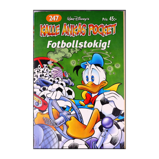 Walt Disney: Kalle Ankas Pocket 247 - Fotbollstokig!