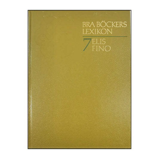 Bra Böckers Lexikon 7 Elis-Fino