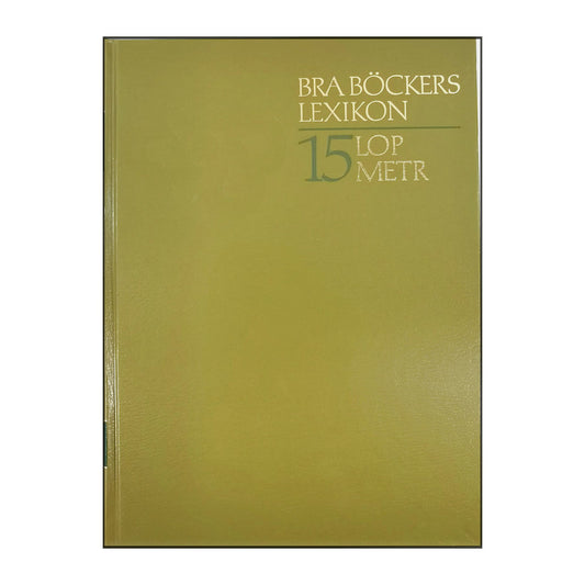 Bra Böckers Lexikon 15 Lop-Metr