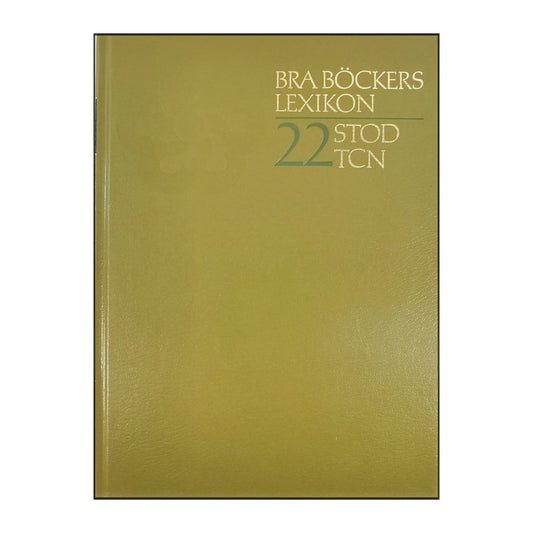 Bra Böckers Lexikon 22 Stof-Tcn