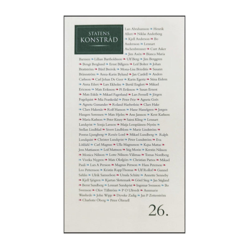 Statens Konstråd 1994-1995 Nr 26