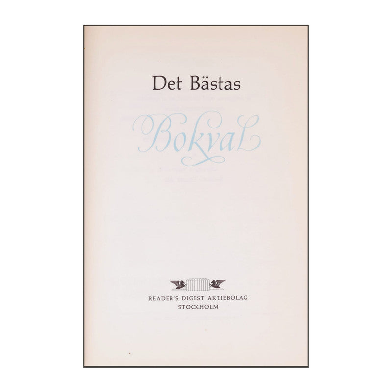Det Bästas Bokval