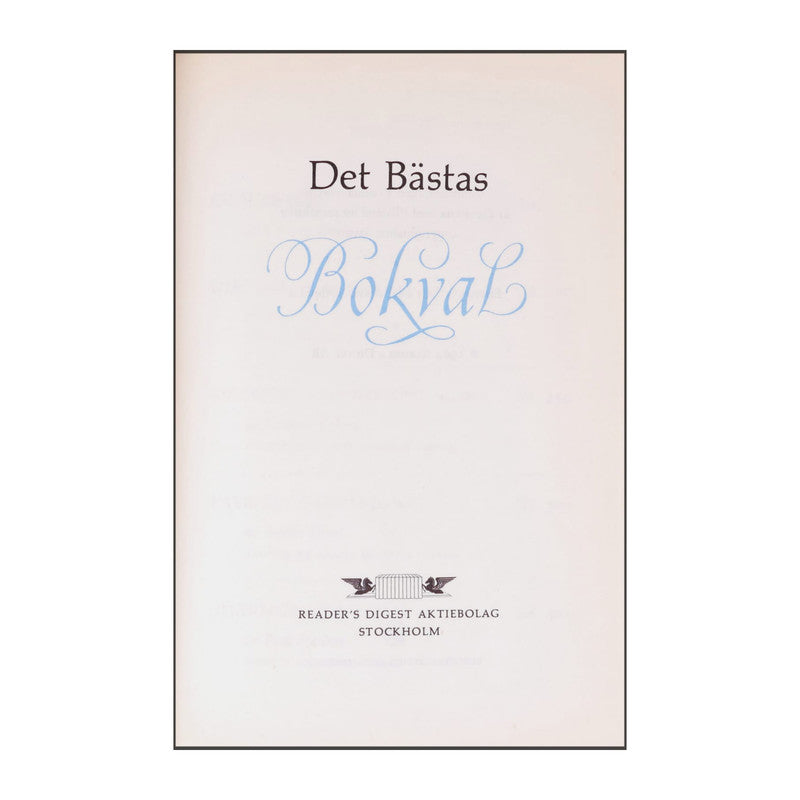 Det Bästas Bokval