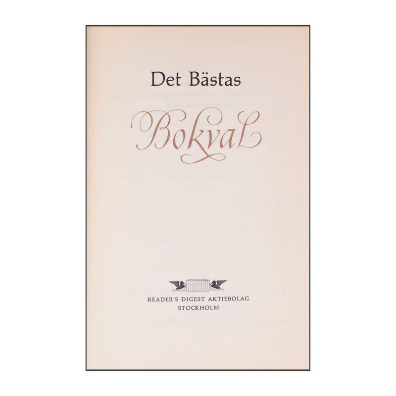 Det Bästas Bokval