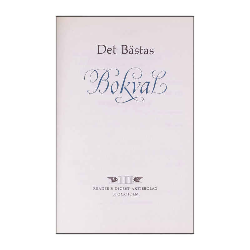 Det Bästas Bokval
