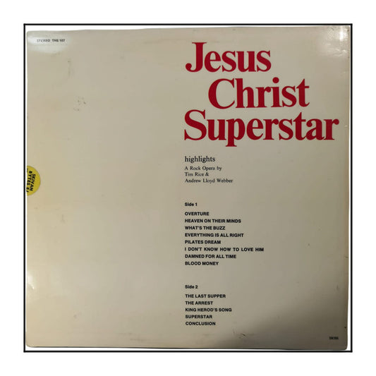 Andrew Lloyd Webber & Tim Rice: Jesus Christ Superstar Highlights