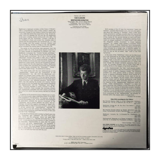 Ludwig Van Beethoven & Van Cliburn: Beethoven Sonatas