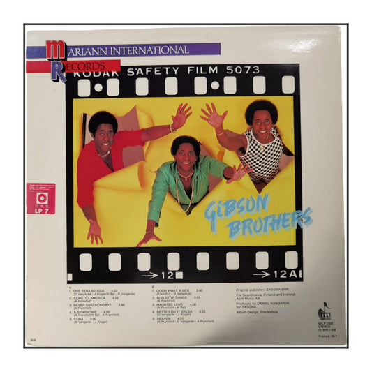 Gibson Brothers: Que Sera Mi Vida And Other Single Smash Hit