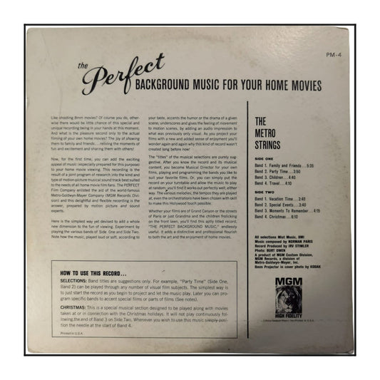 The Metro Strings: The Perfect Background Music For Your Home Movies