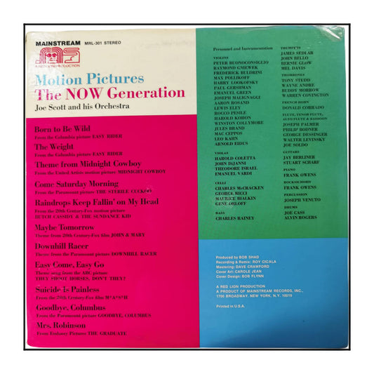 Joe Scott And His Orchestra: The Now Generation