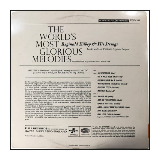 Reginald Kilbey And His Strings: The World'S Most Glorious Melodies