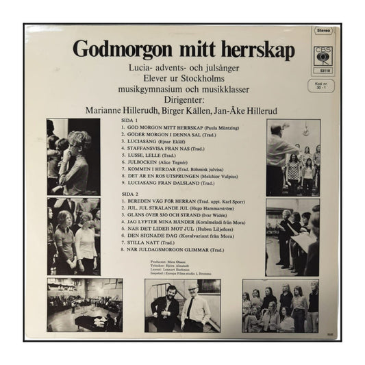 Stockholms Musikgymnasium: Godmorgon Mitt Herrskap