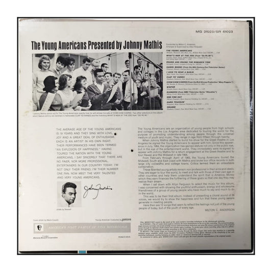 The Young Americans Presented By Johnny Mathis