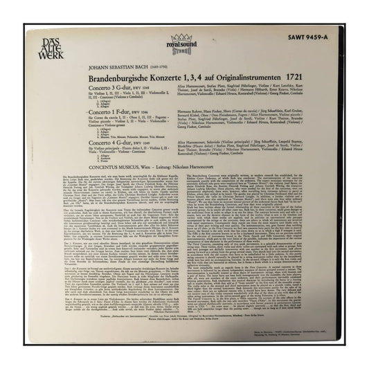 Johann Sebastian Bach: Brandenburgische Konzerte 134