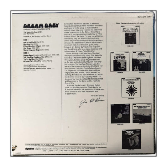 The Gems: Dream Baby And Other Country Hits