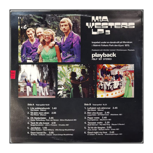 Mia Westers: En Kväll På Moriskan - Lp3
