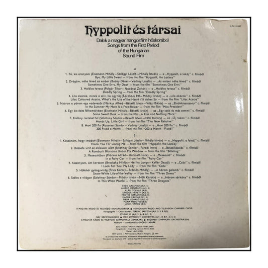 Hyppolit És Társai