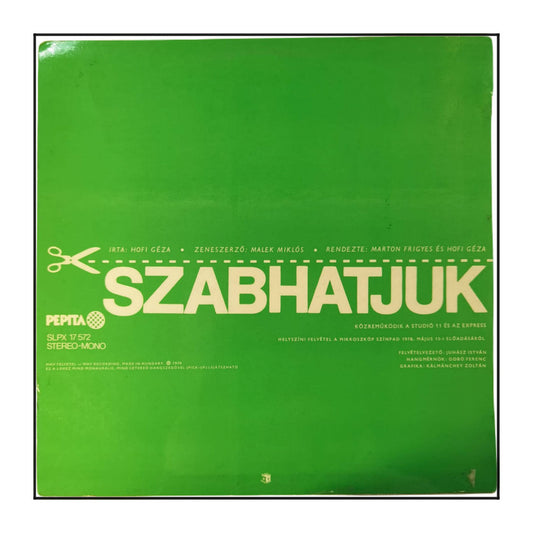 Hofi Géza: Szabhatjuk