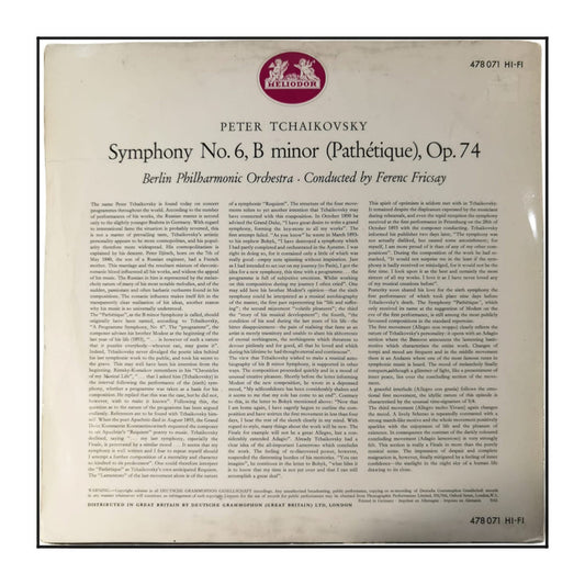 Pyotr Ilyich Tchaikovsky: Symphony No 6 B Minor Op 74 - Pathétique