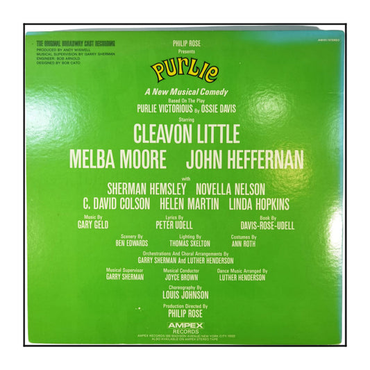 Purlie Victorious The Original Broadway Cast Recording