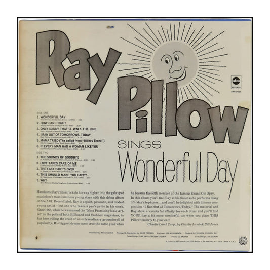 Ray Pillow: Sings Wonderful Day