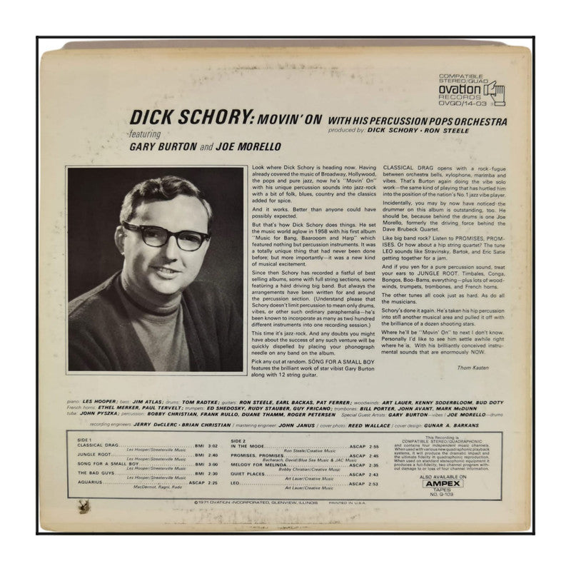 Dick Schory: Movin' On
