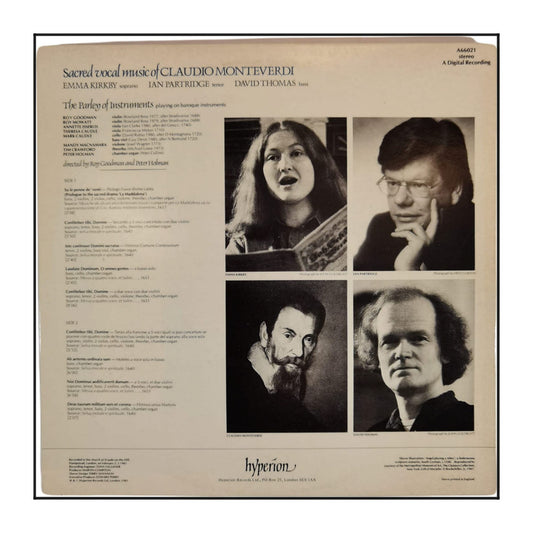 Claudio Monteverdib: Sacred Vocal Music