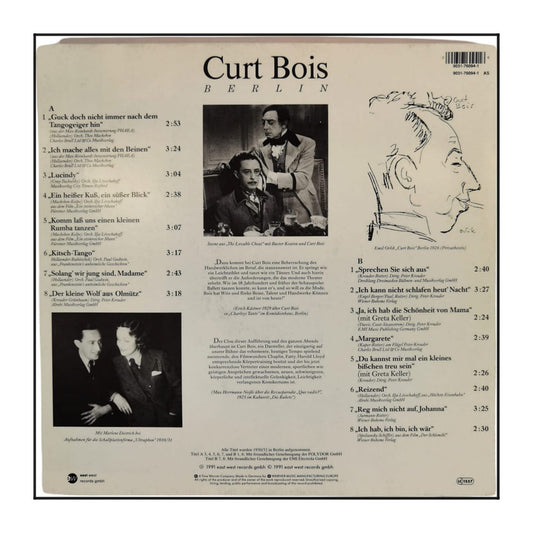 Curt Bois: Berlin 90317609416