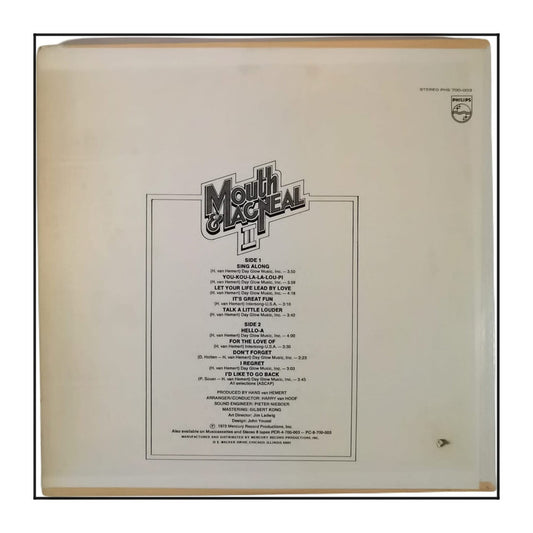 Mouth & Macneal Ii