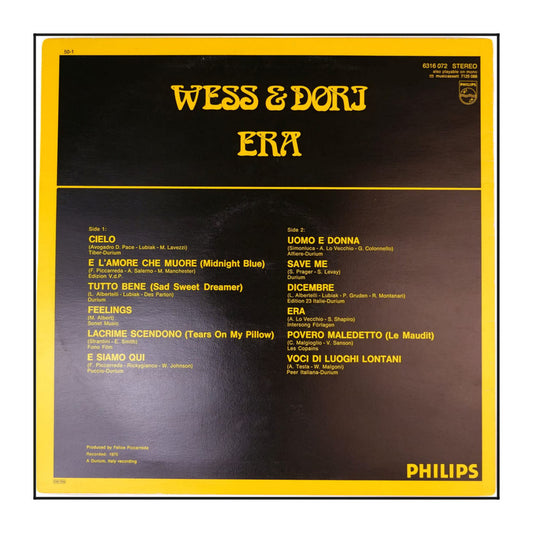 Wess & Dori Ghezzi: Era