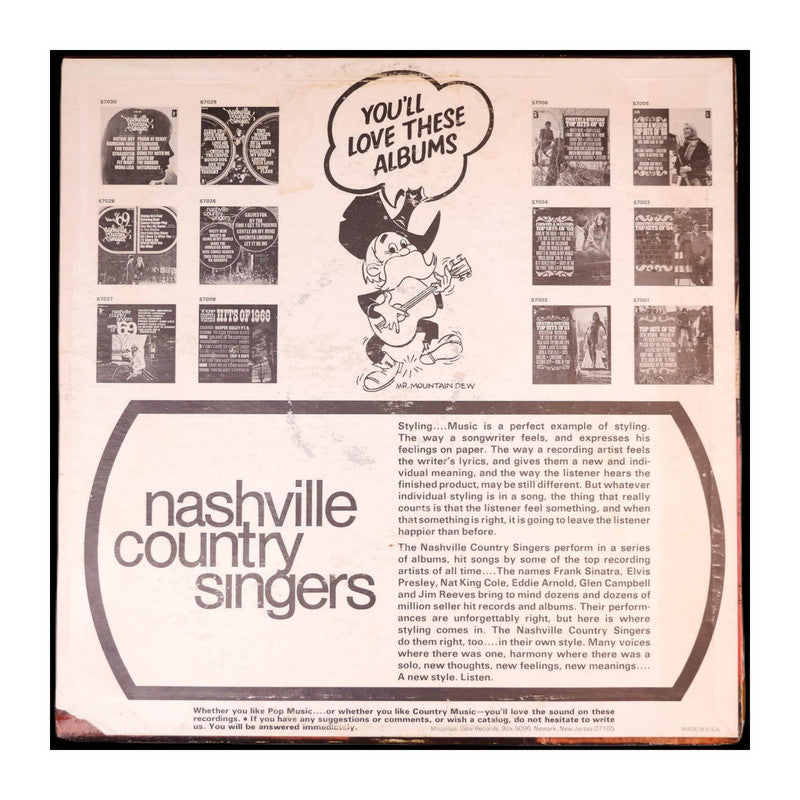 Nashville Country Singers: Mountain Dew Country Gold Hits