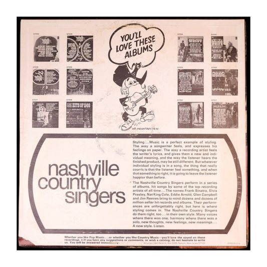 Nashville Country Singers: Mountain Dew Country Gold Hits